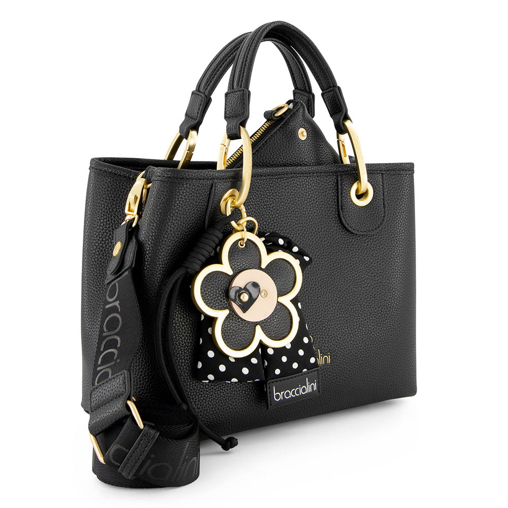 Borsa Donna a Mano Media BRACCIALINI linea Beth Nero