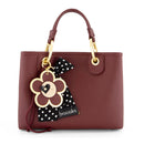 Borsa Donna a Mano Media BRACCIALINI linea Beth color Vinaccia