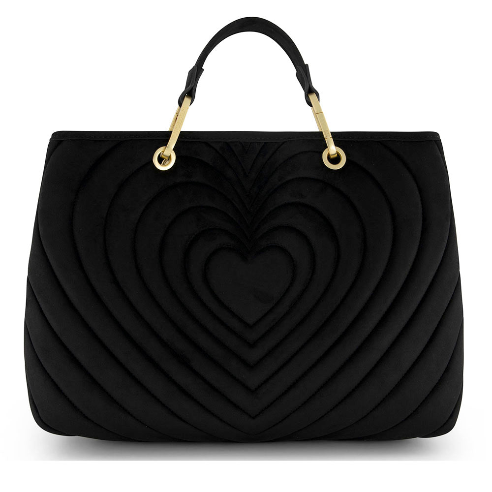 Borsa Donna a Mano Large BRACCIALINI linea Beth Matelassè Nero