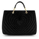 Borsa Donna a Mano Large BRACCIALINI linea Beth Matelassè Nero