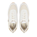Sneakers Platform Donna LIU JO Maxi Wonder 97 Bis in Pelle e Canvas Bianco