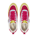 Sneakers Platform Donna LIU JO Maxi Wonder 97 in Suede e Mesh Multicolor