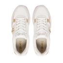Sneakers Platform Donna LIU JO Amazing 43 Bis in Suede e Mesh Bianco