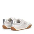 Sneakers Donna LIU JO Lewis 01 in Suede e Pelle Bianca