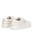 Sneakers Donna LIU JO Benson 01 in Tessuto color Latte con Logo Monogram