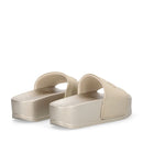 Ciabatte Platform LIU JO Mykonos 01 in Gomma Light Gold