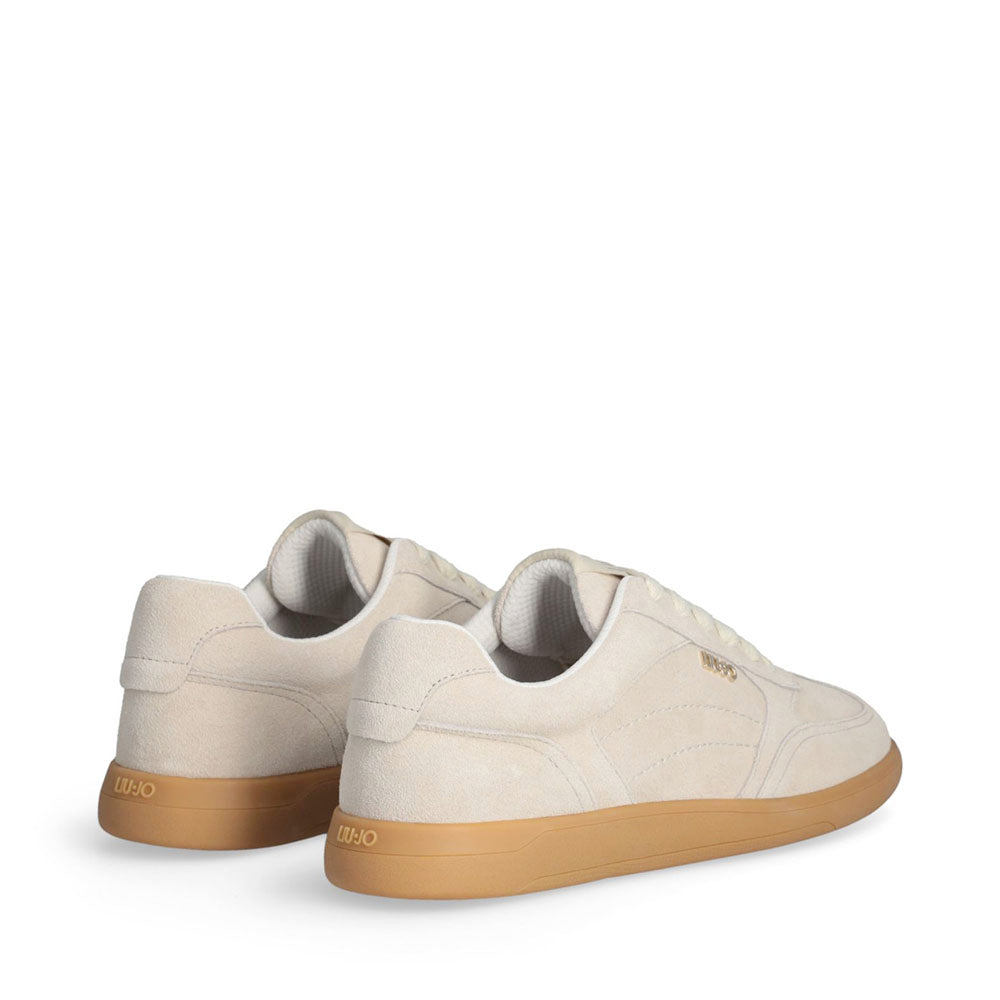 Sneakers Donna LIU JO Connor 01 in Suede Beige