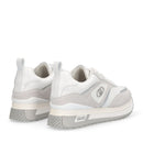 Sneakers Platform Donna LIU JO Maxi Wonder 97 in Pelle e Suede Bianco