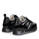 Sneakers Platform Donna LIU JO Maxi Wonder 97 in Pelle e Suede Nero