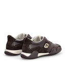 Sneakers Donna LIU JO Blossom 02 in Pelle e Suede color Moka