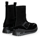 Sneakers Boots Donna LIU JO Maxi Wonder 104 in Suede Nero