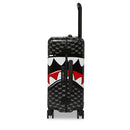 Sprayground Sharks in Paris WTF Bubbly Black Check Trolley – Unisex, Schwarz