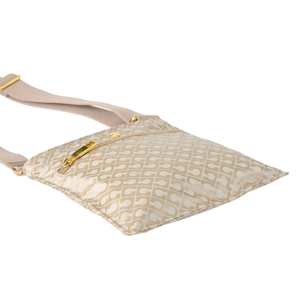 Borsa Donna a Tracolla Small GHERARDINI in Tessuto Softy colore Creta