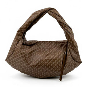 Hobo Bag Large GHERARDINI in Tessuto Softy colore Chestnut