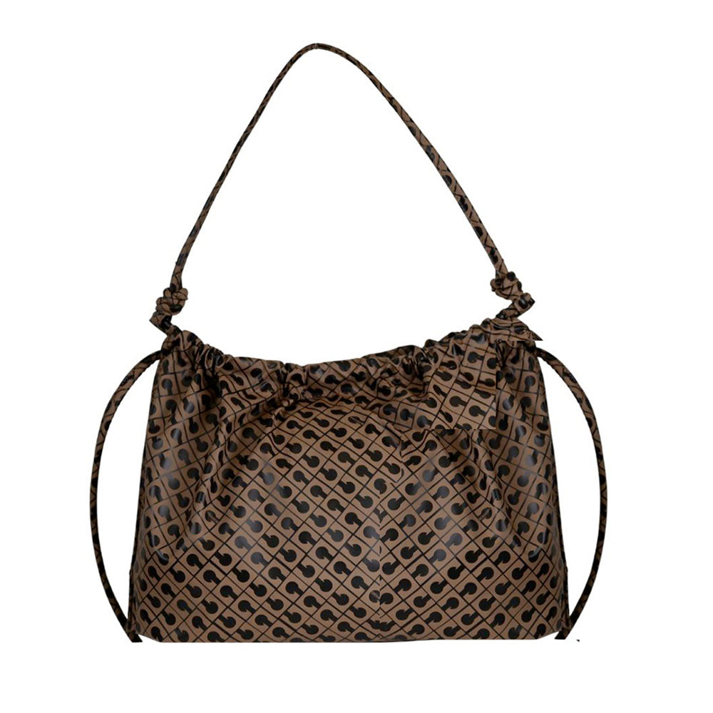 Hobo Bag Donna GHERARDINI in Tessuto Softy color Toffee