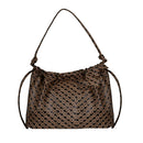 Hobo Bag Donna GHERARDINI in Tessuto Softy color Toffee