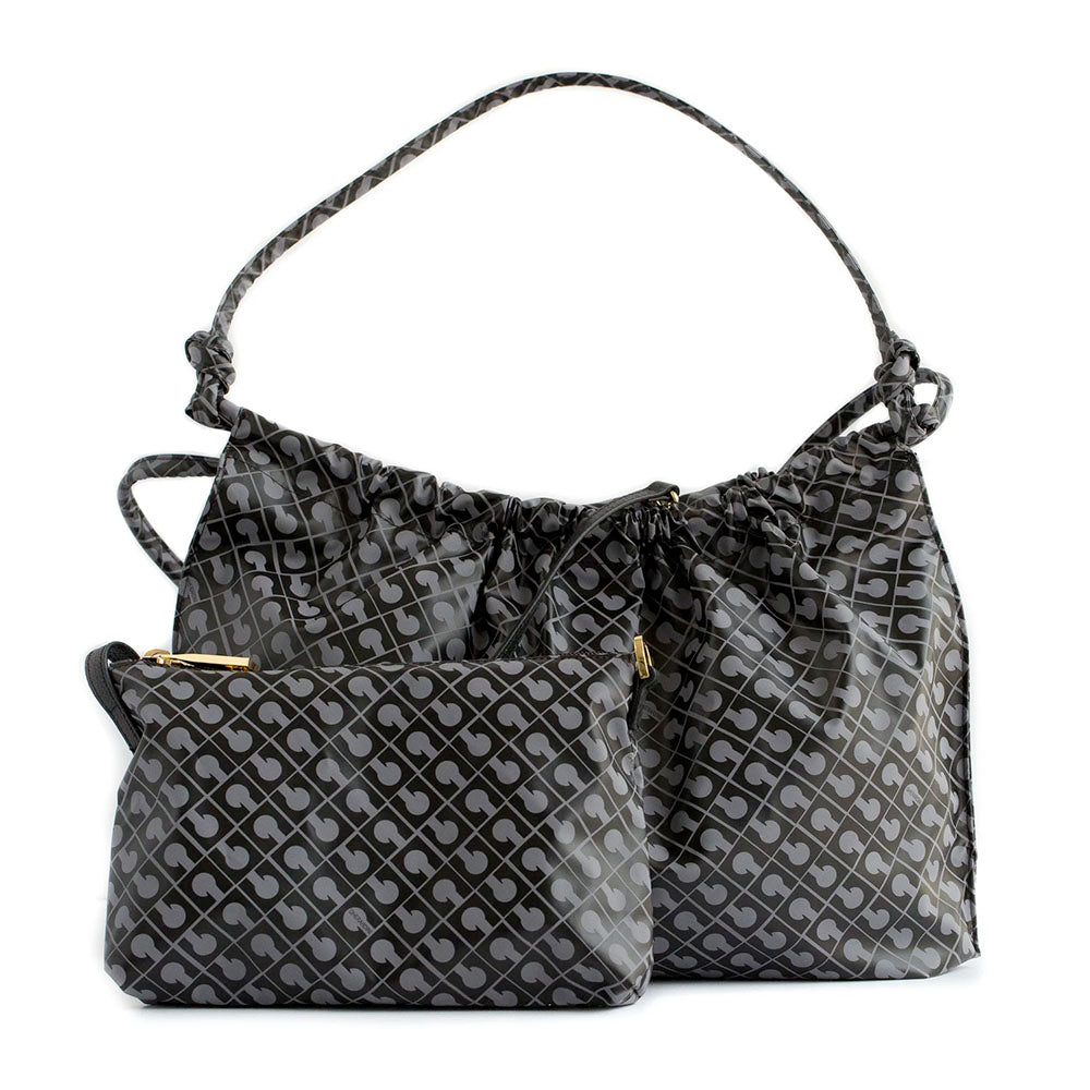 Hobo Bag Donna GHERARDINI in Tessuto Softy colore Granite
