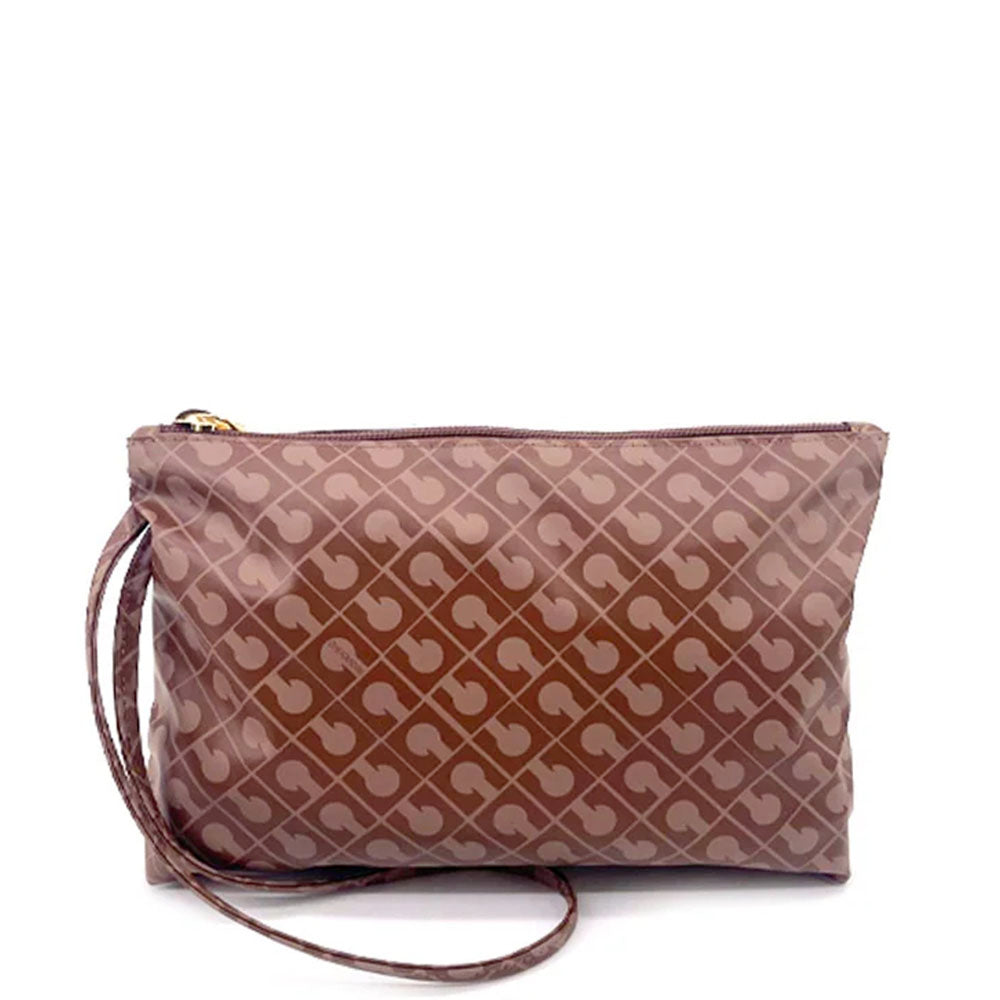 Pouch Media GHERARDINI in Tessuto Softy colore Chestnut