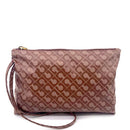 Pouch Grande GHERARDINI in Tessuto Softy colore Chestnut