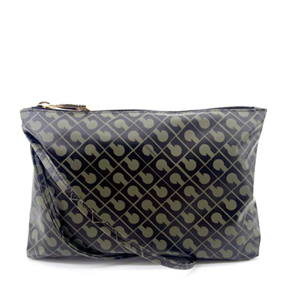 Pouch Grande GHERARDINI in Tessuto Softy colore Forest