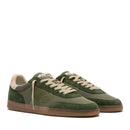 Sneakers Donna WUSHU RUYI Gong 115 in Suede e Nylon Olive Green