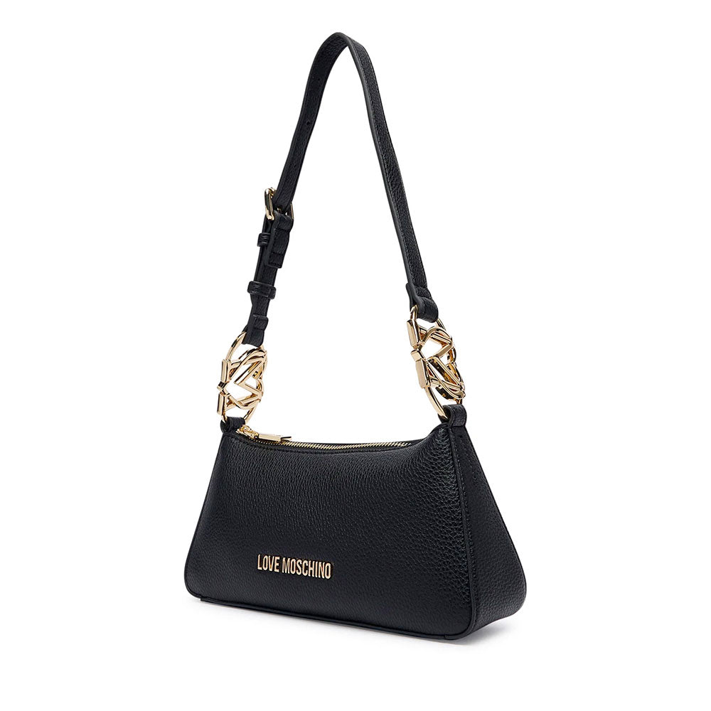 Borsa Sottospalla Donna LOVE MOSCHINO linea Jewel Nera