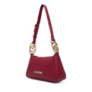 Borsa Sottospalla Donna LOVE MOSCHINO linea Jewel Rosso Vino