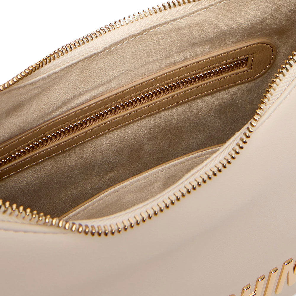 Große Damen-Beuteltasche LOVE MOSCHINO Modell Bold Bag in Ivory