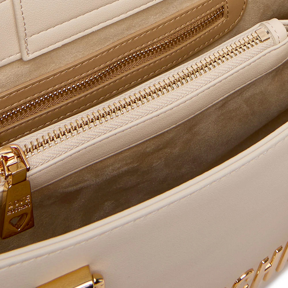 Borsa Donna a Mano LOVE MOSCHINO linea Bold Bag Avorio