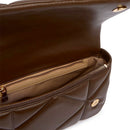 Borsa Donna Sottospalla LOVE MOSCHINO linea Embossed Marrone