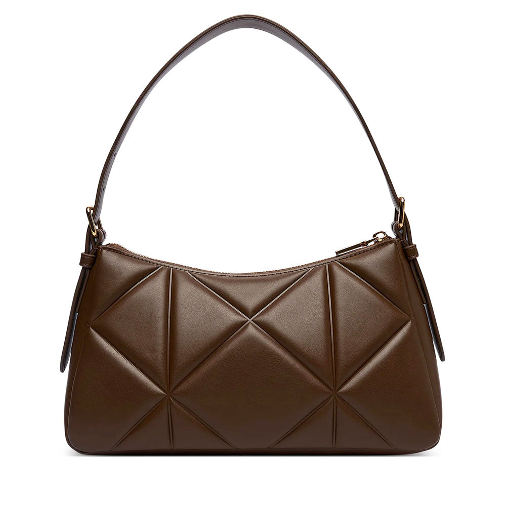 Borsa Donna Sottospalla LOVE MOSCHINO linea Embossed Marrone