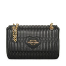 Borsa Donna a Spalla e a Tracolla LOVE MOSCHINO linea Bubby Love in Ecopelle Nera