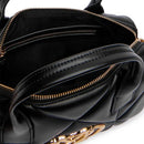 Bauletto Donna Trapuntato LOVE MOSCHINO linea Embossed Nero