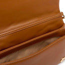 Clutch Trapuntata con Tracolla LOVE MOSCHINO linea Embossed color Cuoio