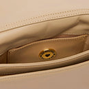 Clutch Trapuntata con Tracolla LOVE MOSCHINO linea Embossed Taupe