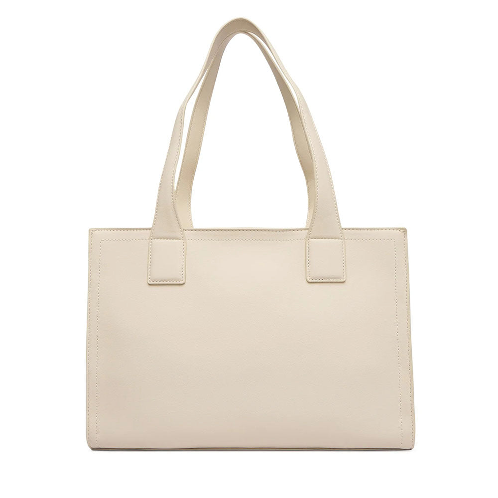 Shopping Bag Donna LOVE MOSCHINO in Ecopelle Avorio