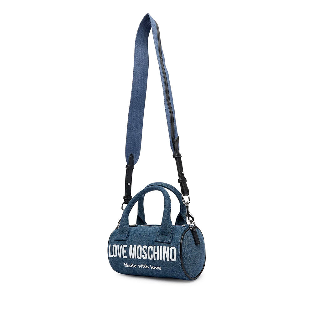 Borsa Donna Mini Bauletto LOVE MOSCHINO in Denim