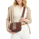 Borsa Donna a Tracolla LOVE MOSCHINO linea Lovebug color Cuoio