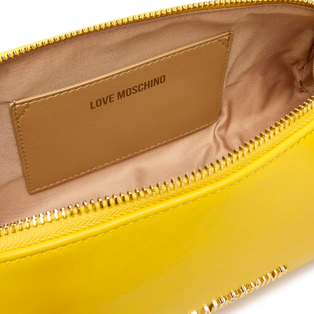 Damen-Bauletto-Schultertasche LOVE MOSCHINO Modell Smart Daily Bag in Amber