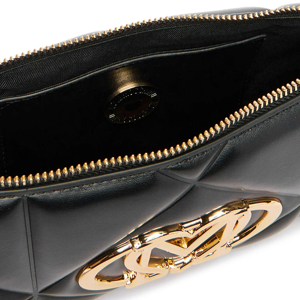 Borsa Donna Mini Sottospalla LOVE MOSCHINO linea Embossed Nera