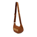 Borsa Donna Mezzaluna con Tracolla LOVE MOSCHINO linea Bold Bag Marrone