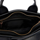 Damen-Handtasche Mini LOVE MOSCHINO Linie Embossed Schwarz