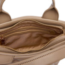 Mini Borsa Donna a Mano LOVE MOSCHINO linea Embossed color Sabbia