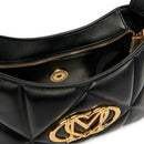 Borsa Donna Sottospalla LOVE MOSCHINO linea Embossed Nera