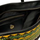 Shopping Bag Donna LOVE MOSCHINO a Righe Nero Multicolor