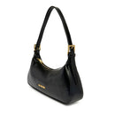 Borsa Donna a Spalla LOVE MOSCHINO in Ecopelle Soft Nero e Oro