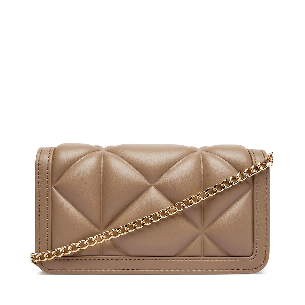 Clutch Trapuntata Donna LOVE MOSCHINO linea Embossed color Sabbia