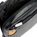 Borsello Uomo Grande 1A Classe Alviero Martini linea Gaelic Leather in Pelle Nera LD08