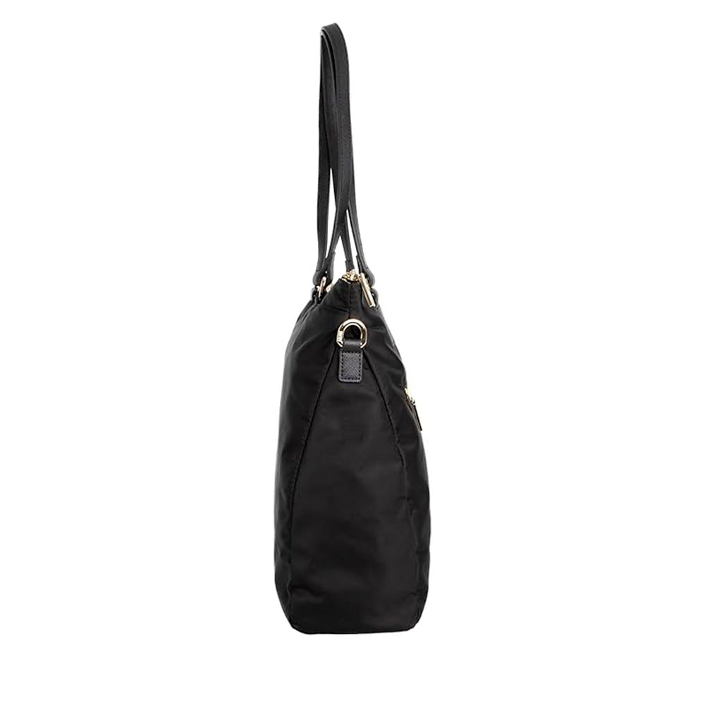 Borsa Donna Shopping Tripla Portabilità 1A Classe Alviero Martini linea Breeze Nylon Nero LE48