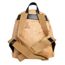 Damen-Rucksack 1A Classe ALVIERO MARTINI Modell Soft Petals aus Soft Geo Classic Stoff in Schwarz - LE59